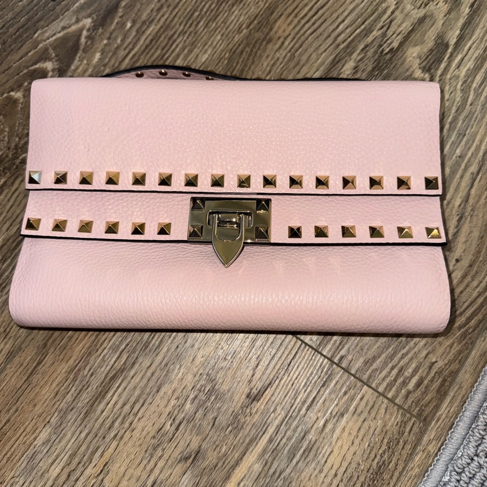 Authentic Valentino Rockstud clutch/crossbody bag.